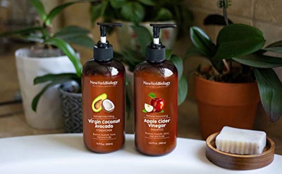 Champú y acondicionador con aceite de aguacate