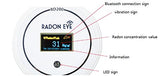 Detector monitor inteligente de radón.
