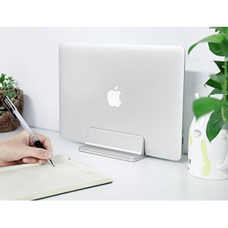 OMOTON-Soporte vertical para computadora portátil ajustable