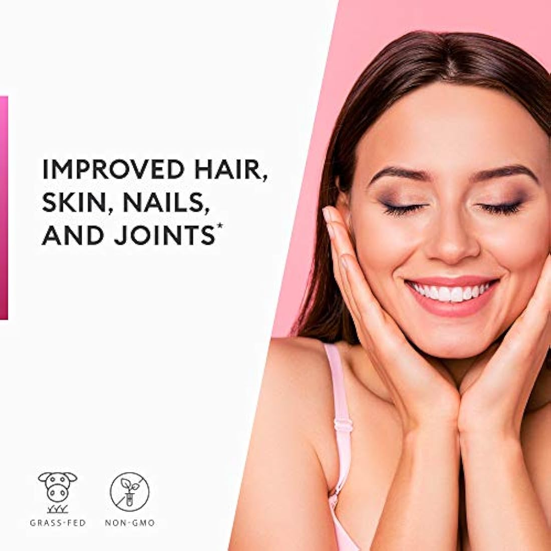 Péptidos de colágeno en polvo apoya el cabello, la piel