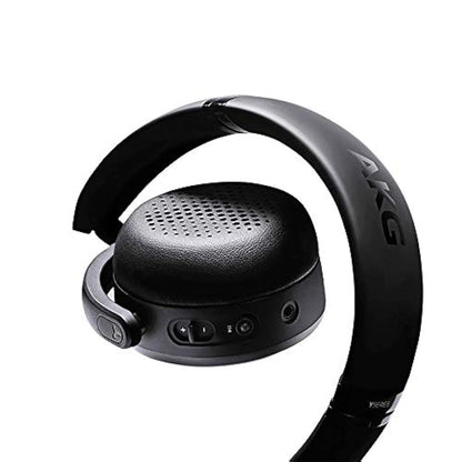 Auriculares plegable en la oreja Inalámbrico, Negro, Negro