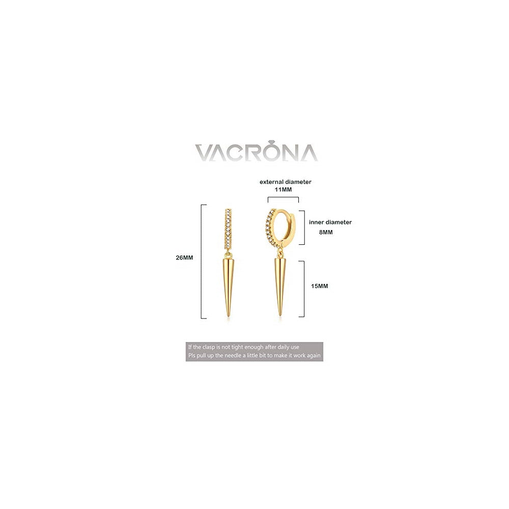 Aretes tipo Elegante  para mujer chapados