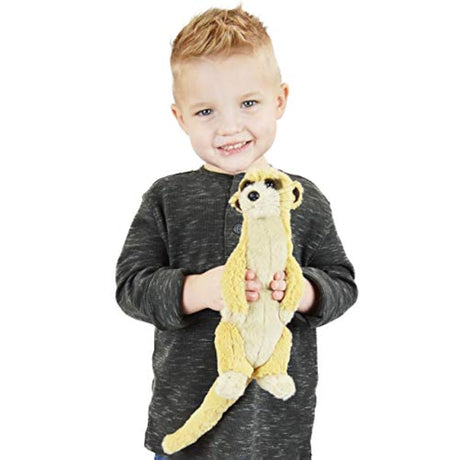 Peluche de Suricato color beige y blanco de 12 in. VIAHART