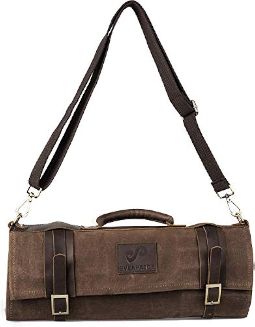 Bolsa para cuchillos de chef con capacidad para 10 cuchillos