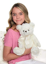 oso de peluche color blanco