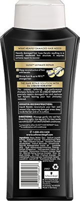 Champú de reparación de cabello GLISS, reparación definitiva