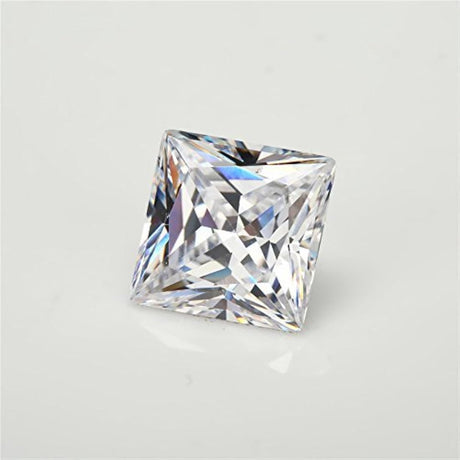 Piedras Preciosas, blanco cuadrado corte princesa