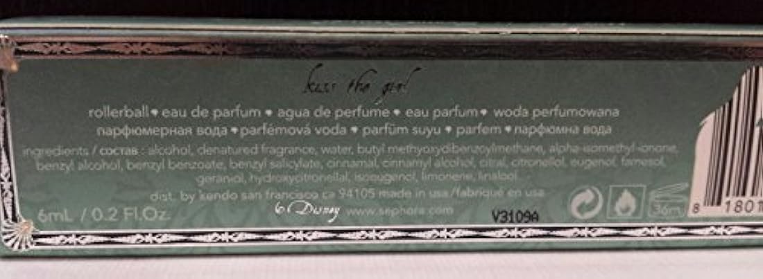 Disney Ariel Collection Kiss the Girl Eau de Parfum - Bolígrafo de punta redonda