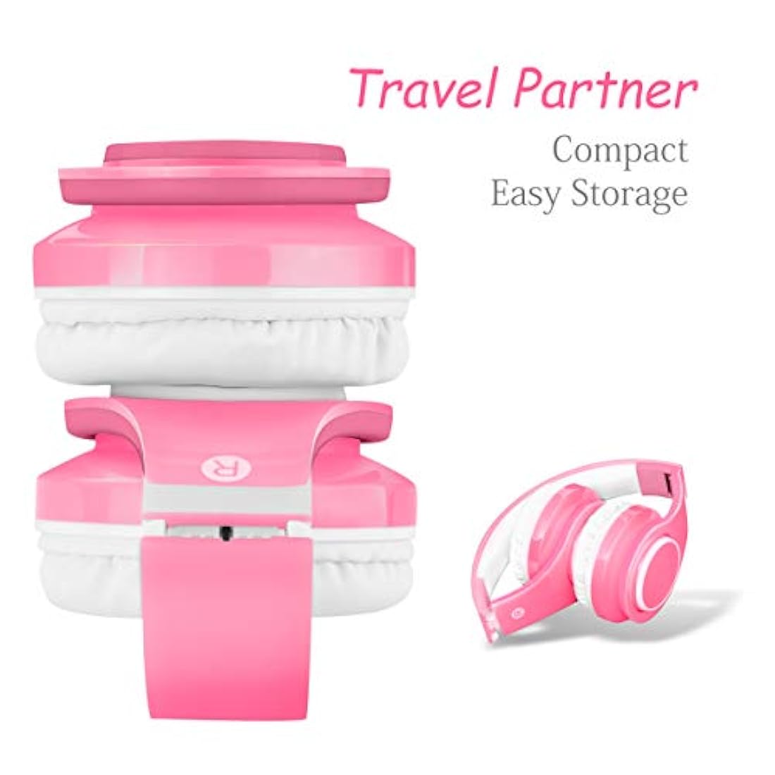 Woice - Auriculares inalámbricos Bluetooth para niños