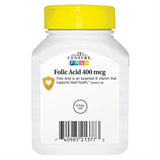 21st Century ácido fólico 400 mcg tabletas, 250 unidades