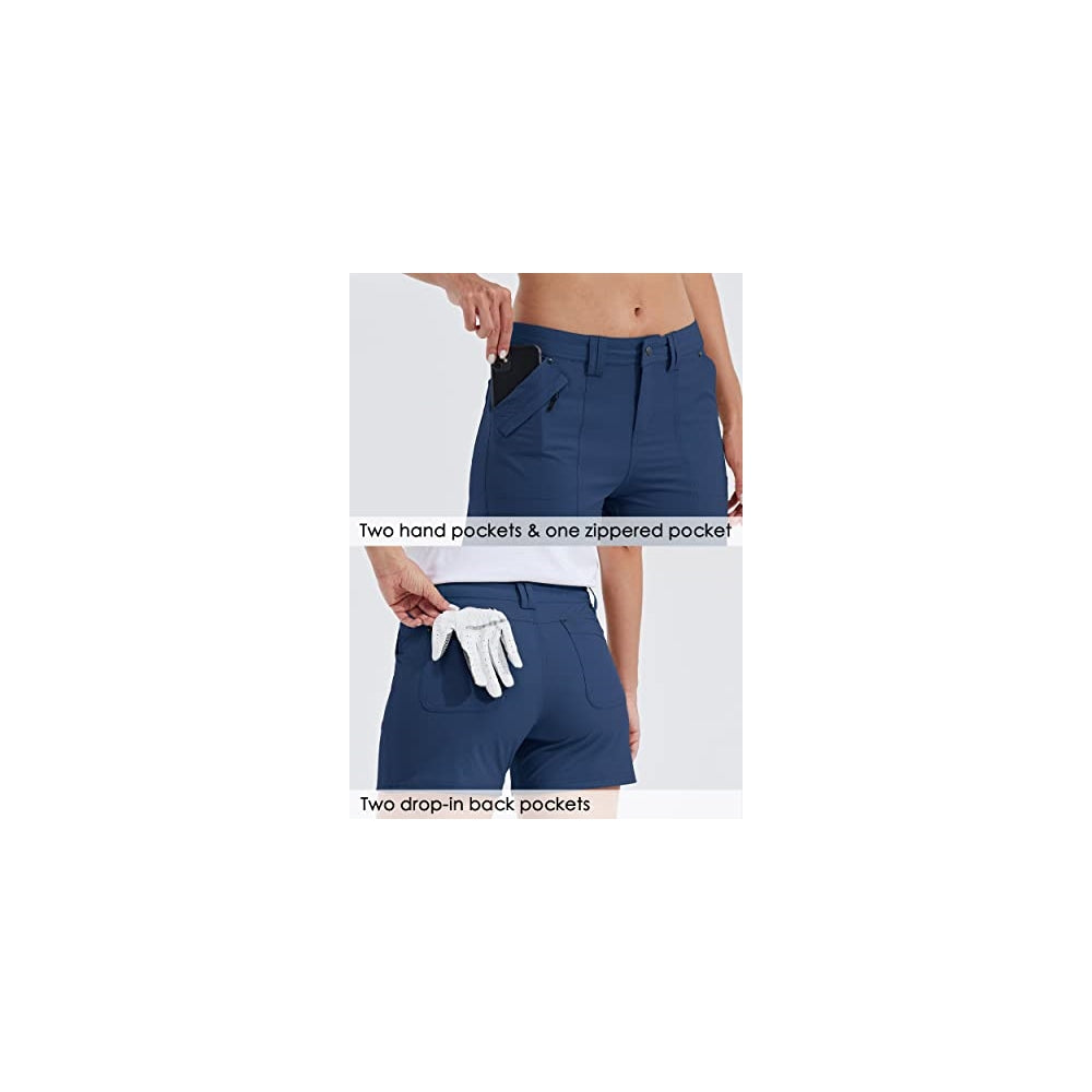 Shorts cortos de senderismo para mujer talla 16