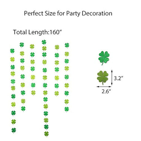 Guirnaldas del día de San Patricio, trébol