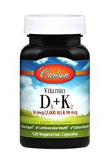 Carlson Vitamina D3 K2, Salud ósea, 1