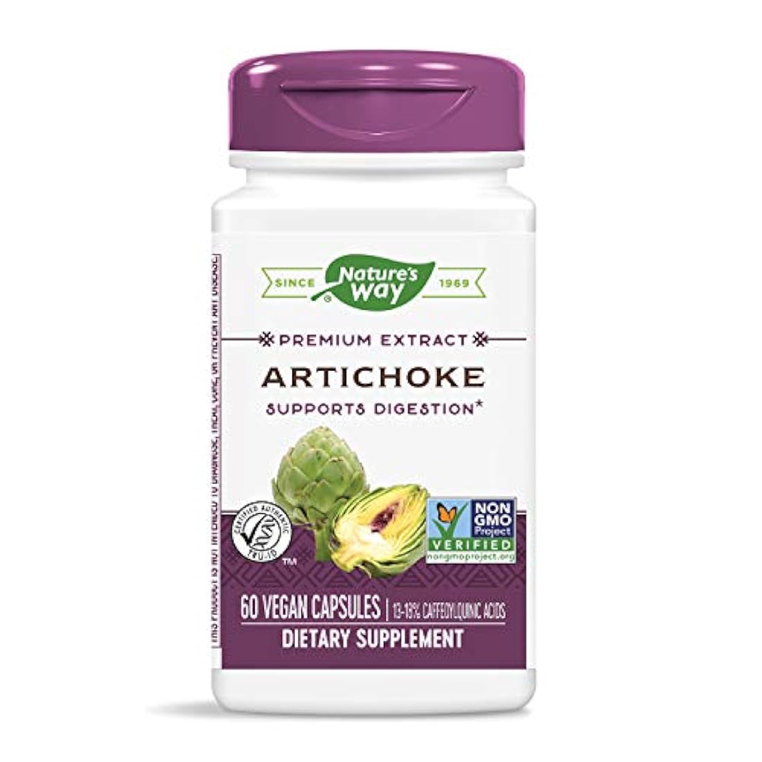 Nature's Way - Alcachofa estandarizada, 64600, N/A, 1