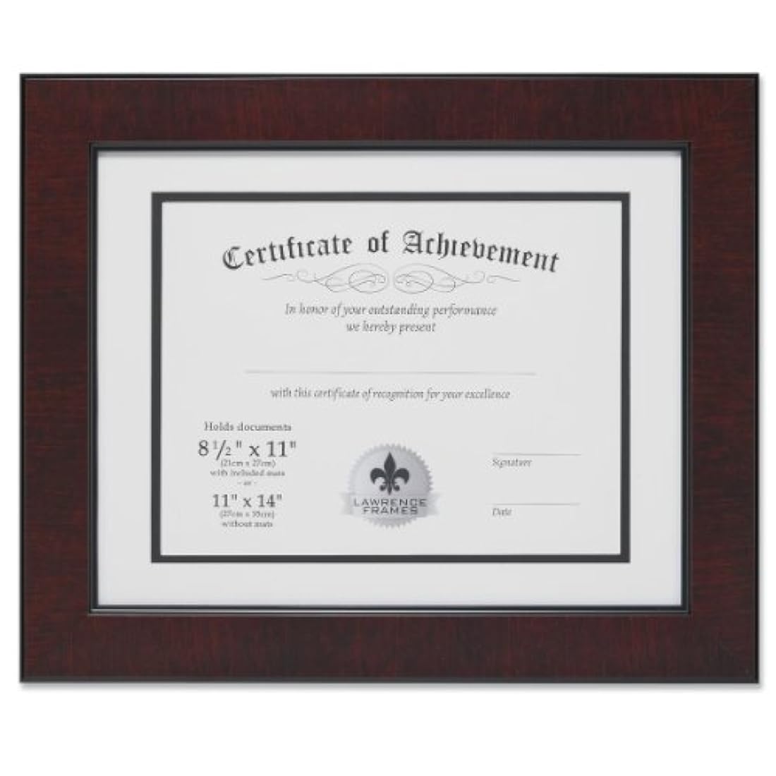 Lawrence Frames, marco para fotos, certificados, doble uso