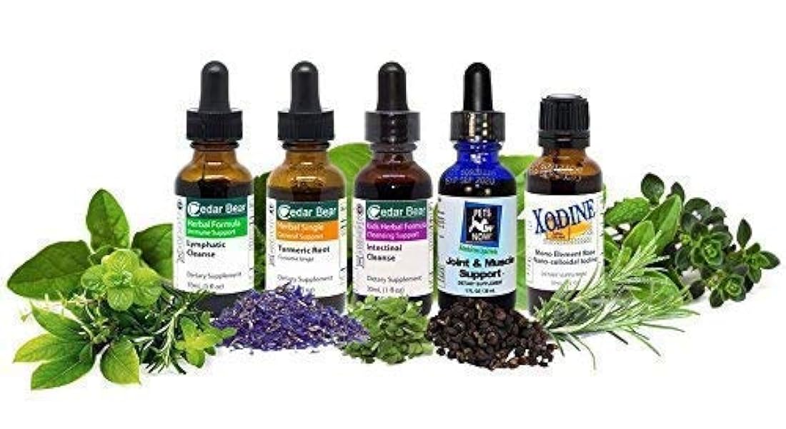Suplemento de hierbas líquidas por Cedar Bear Naturales, 1