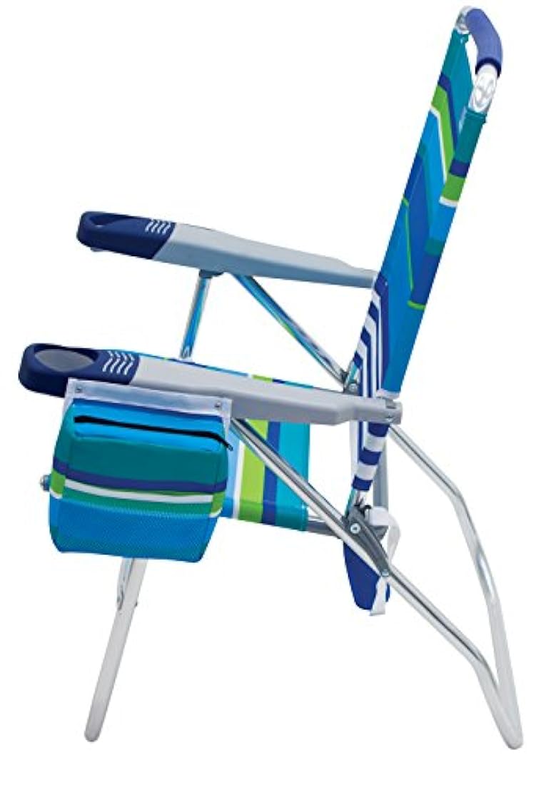 17 inch de alto de aluminio Deluxe silla de playa