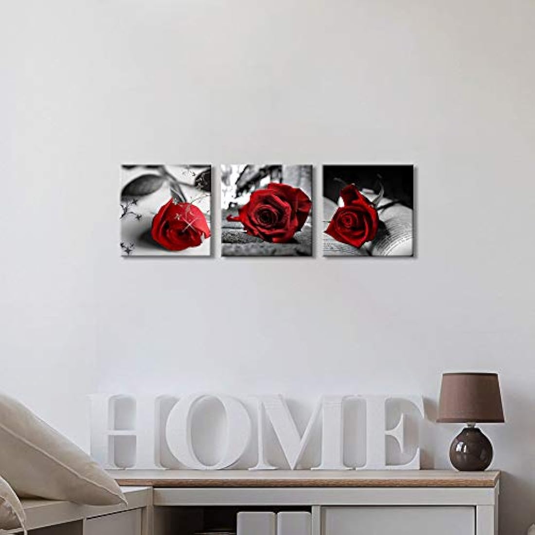NAN Wind – Lienzo decorativo de 3 partes con diseño