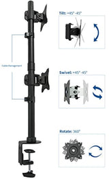 Montaje vertical para escritorio de computadora