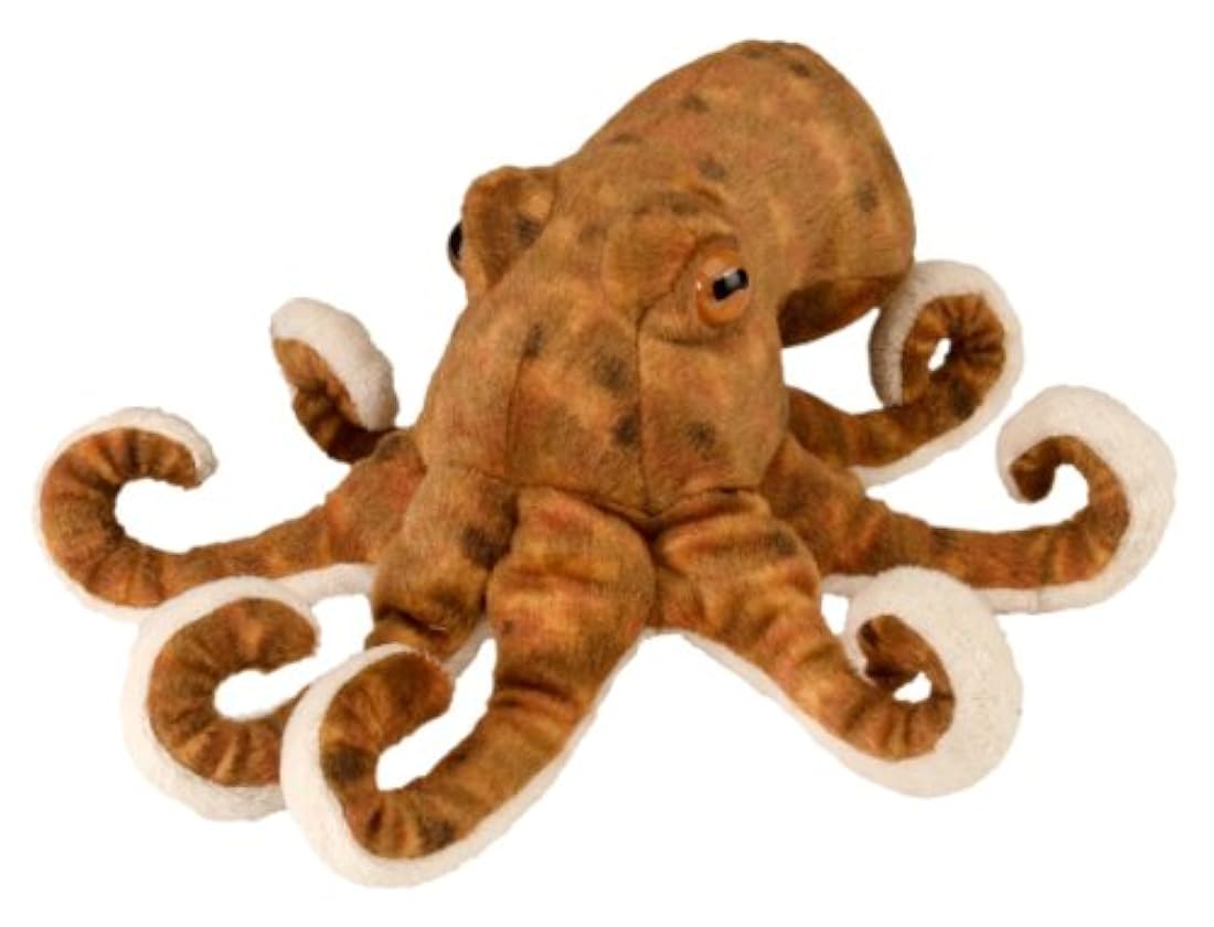 Peluche de Pulpo 8 in, multicolor, marca PYLE