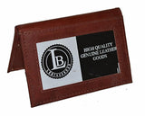 LeatherBoss-Cartera pequeña para tarjetas de crédito