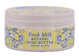 Manteca Corporal Botánica de Leche Fresca y Manteca de Karité