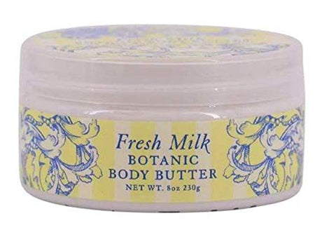 Manteca Corporal Botánica de Leche Fresca y Manteca de Karité