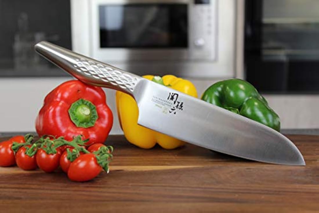 Una cáscara sello Seki Magoroku seis cuchillos de cocina