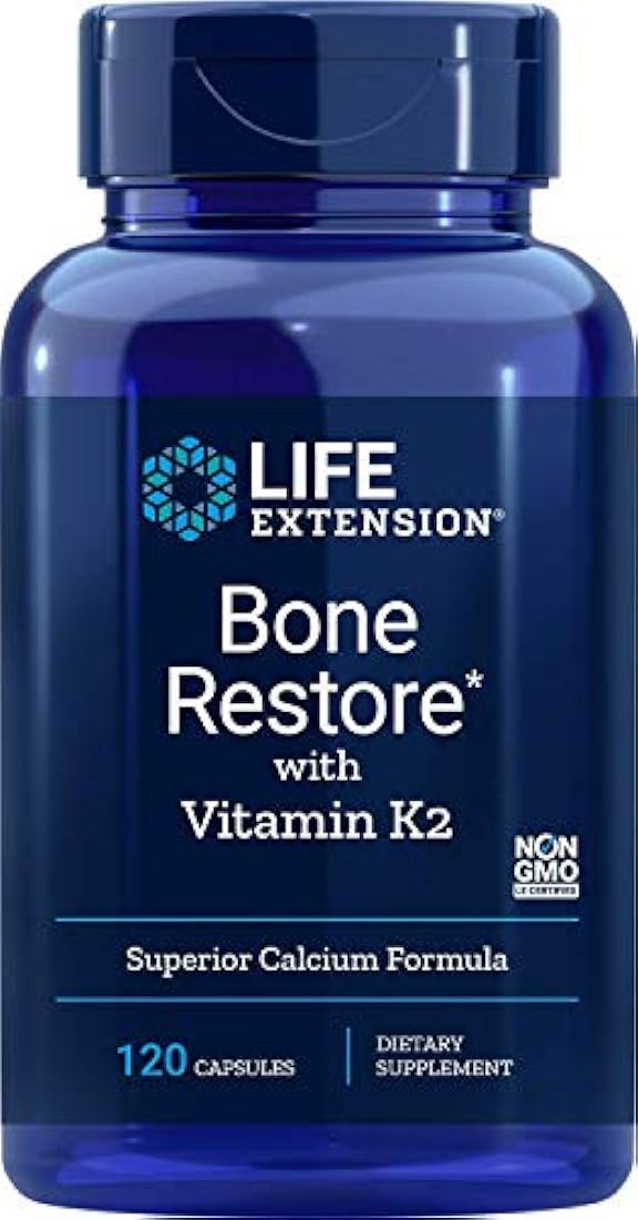 Restauración, de huesos vitamina K2,cápsulas vegetarianas