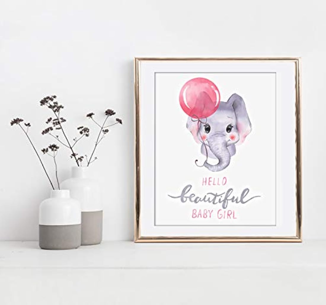 Lámina Decoración Infantil Niñas-Sin marco-8x10