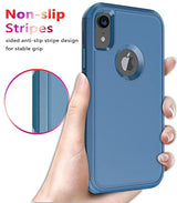 Diverbox for iPhone Xr Case [Shockproof] [Dropproof] [Dust-Proof],Heavy Duty Protection Phone Case Cover for Apple iPhone XR (Blue)