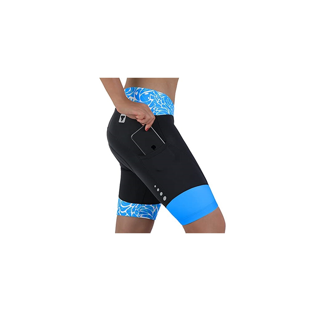 Shorts cortos de ciclismo para mujer talla S