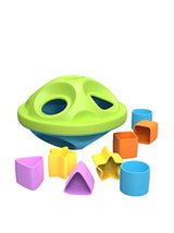 Clasificador de formas Green Toys, Verde/Azul