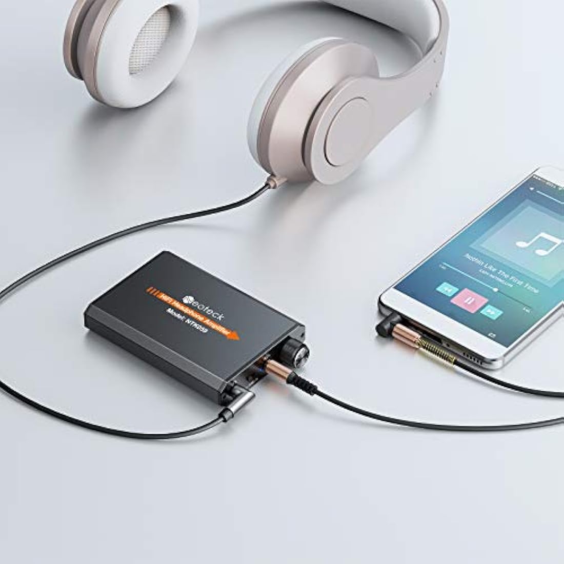 Neoteck Amplificador de auriculares portátil de 0.138 in