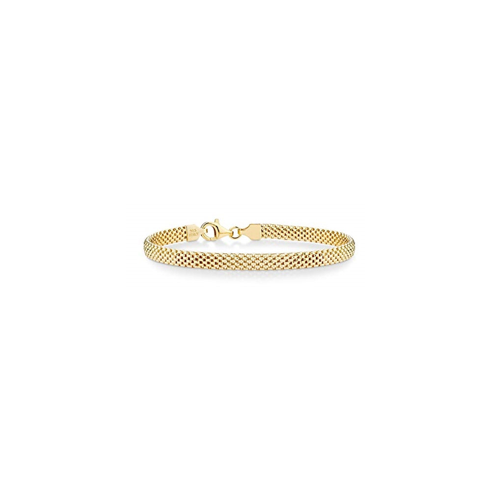 Pulseras y tobilleras  cadena de eslabones de malla italiana