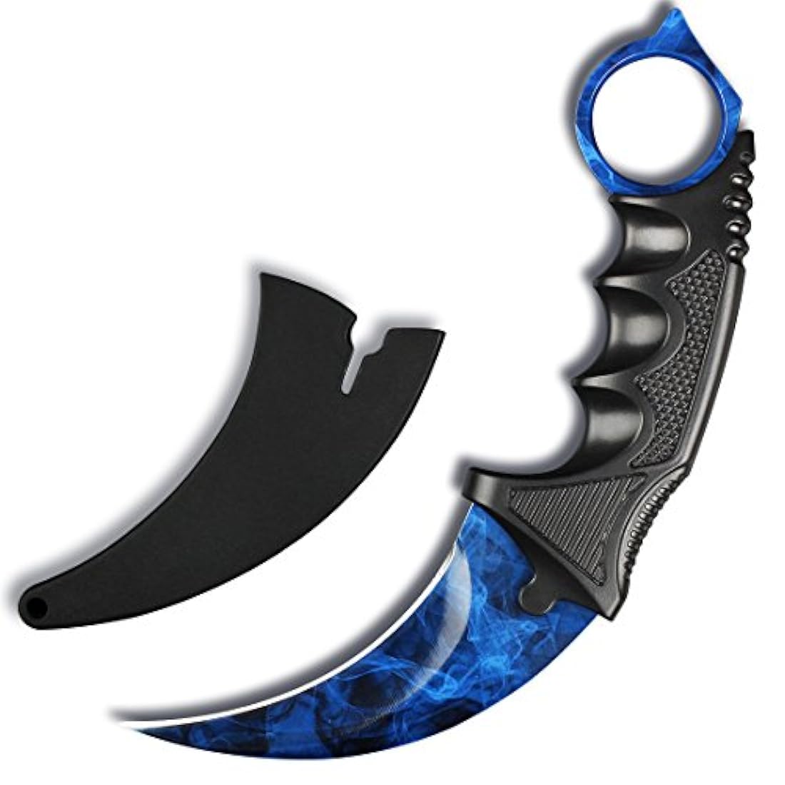 Andux - Cuchillo de karambit CS para juegos de acampada