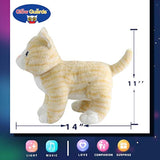 Peluches peluche de gato 14 con luz realista de luces LED