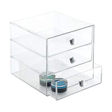 Organizador de almacenamiento con 3 cajones