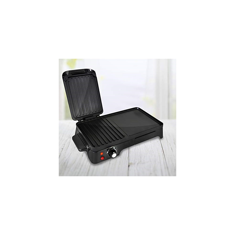 Sanduchera Grill 2 En 1  NutriChef PKGRIL43.5