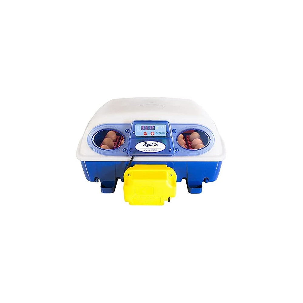Incubadora automática con bomba de humedad 24 huevos
