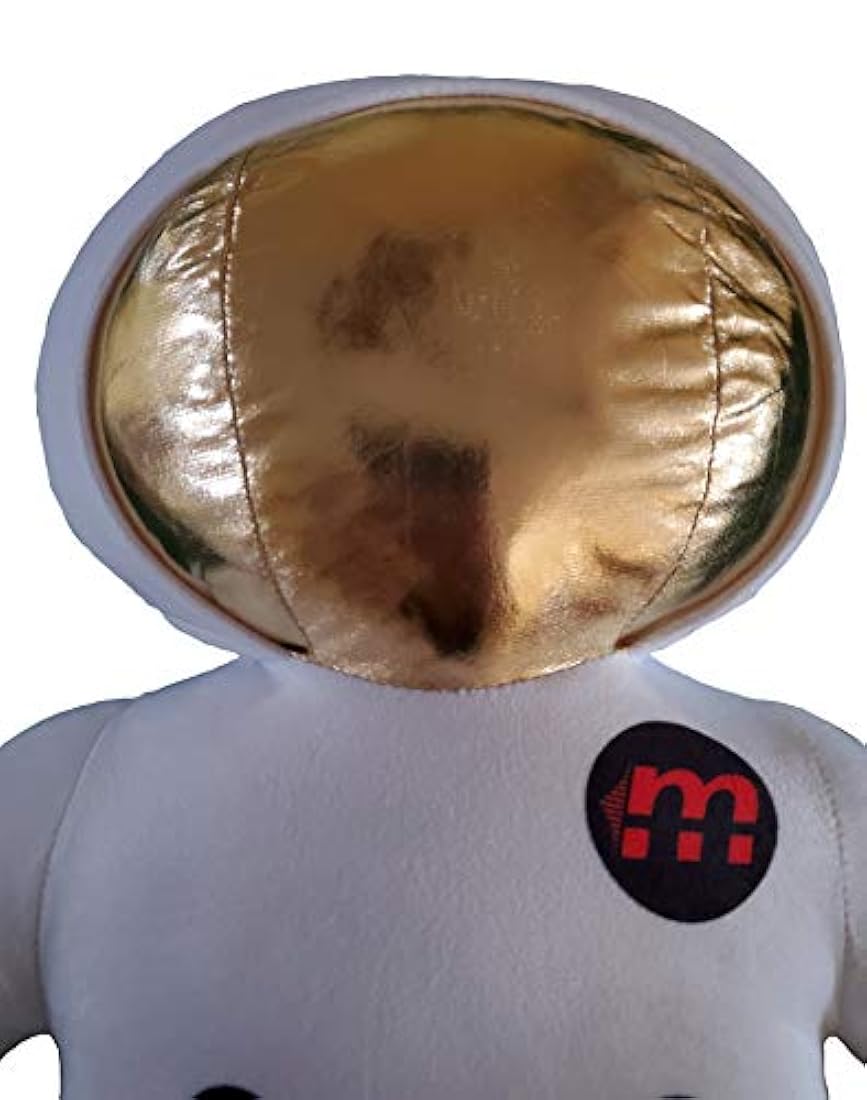 Peluche de Astronauta de 24 in color blanco. Malektronic