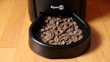 Comedero programable para gatos y perros color negro