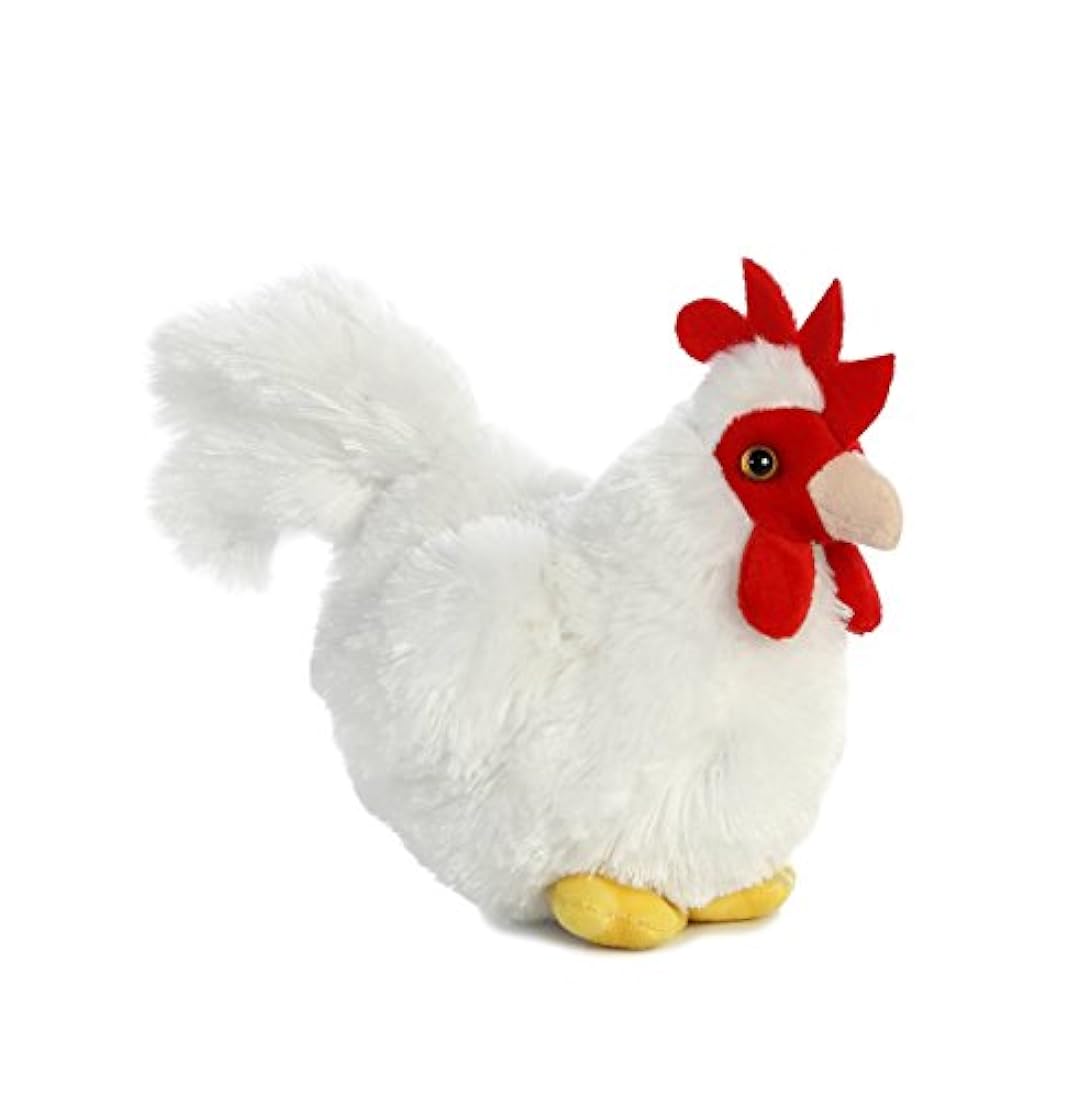 gallina de peluche  blanco Mini Flopsie 8