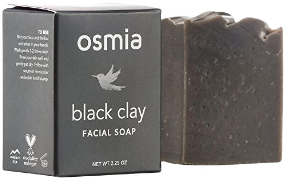 Jabón facial orgánico de arcilla de Osmia.