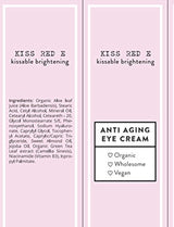 Crema facia de ojos antienvejecimiento