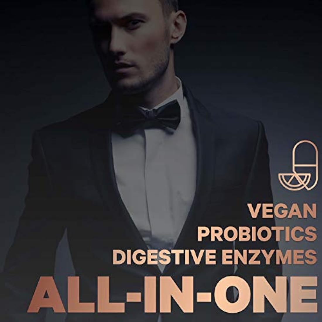 Multivitamínico de alimentos enteros para hombres