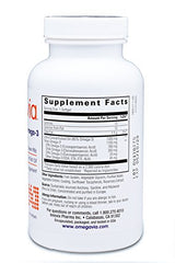 Omega-3, con recubrimiento entérico.