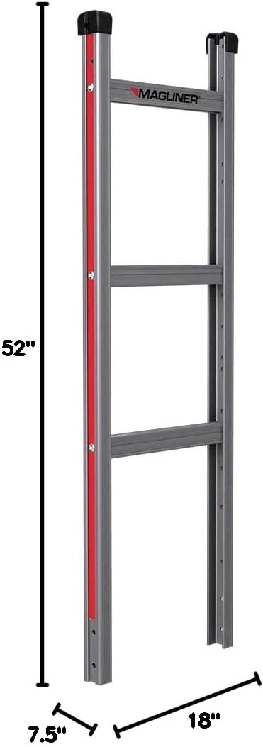 Carretilla de Aluminio Magline, Capacidad 500lbs, HMK15AUA4