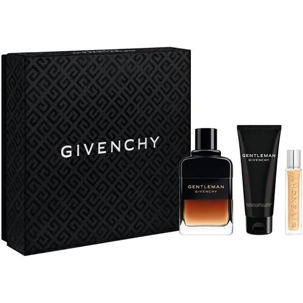 Set de Regalo Gentleman Reserve Privee - Eau de Parfum, Gel de Ducha y Tamaño de Viaje