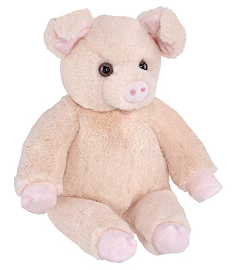 Peluche de cerdo color rosa de 15 in. Bearington Collection
